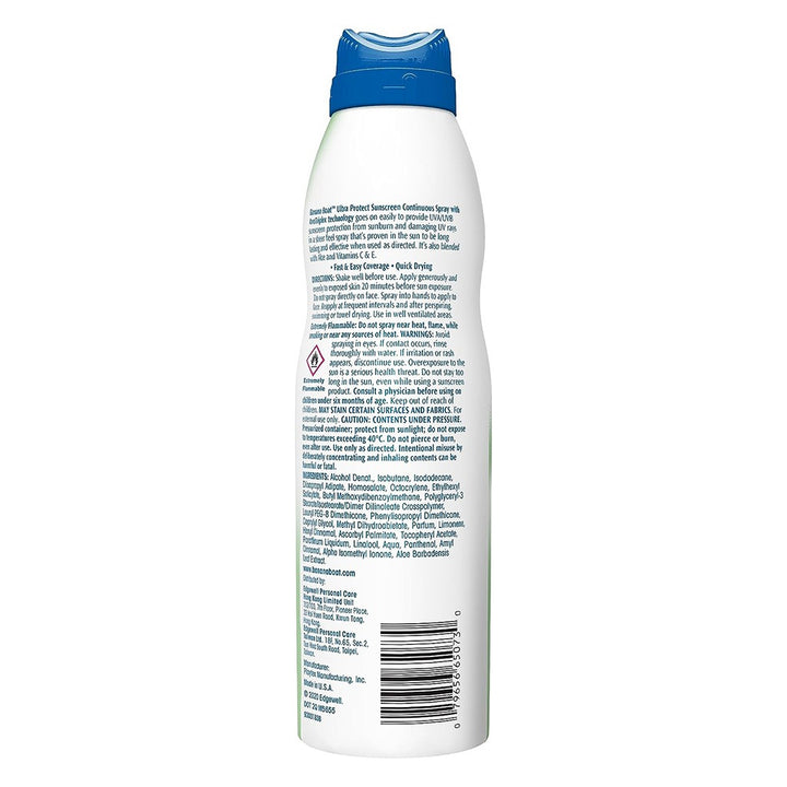 Banana Boat Ultra Protect SPF50 Sunscreen Continuous Spray 170 g - Easy Pharmacy LLC