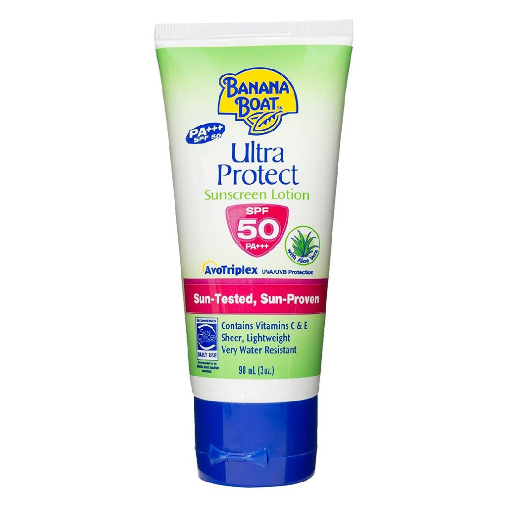 Banana Boat Ultra Protect SPF50 Sunscreen Lotion 90 mL - Easy Pharmacy LLC