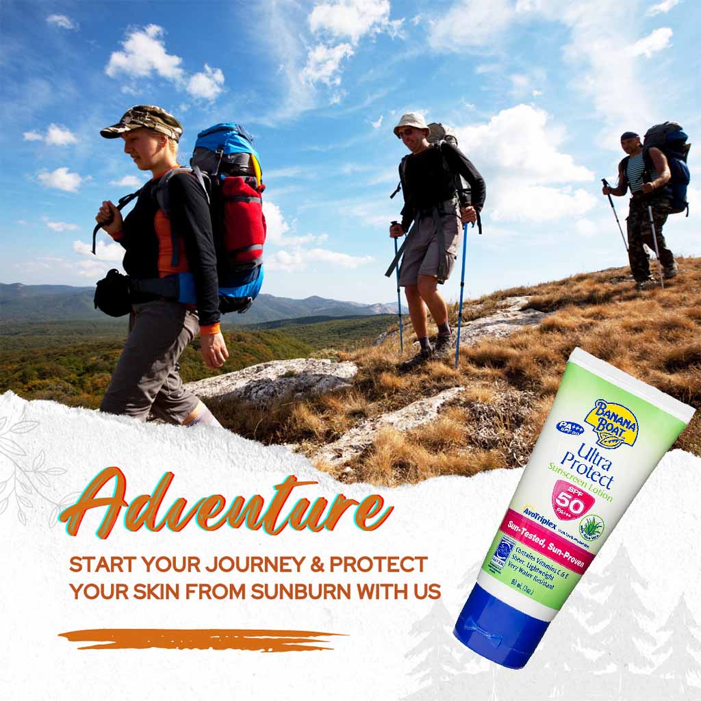 Banana Boat Ultra Protect SPF50 Sunscreen Lotion 90 mL - Easy Pharmacy LLC