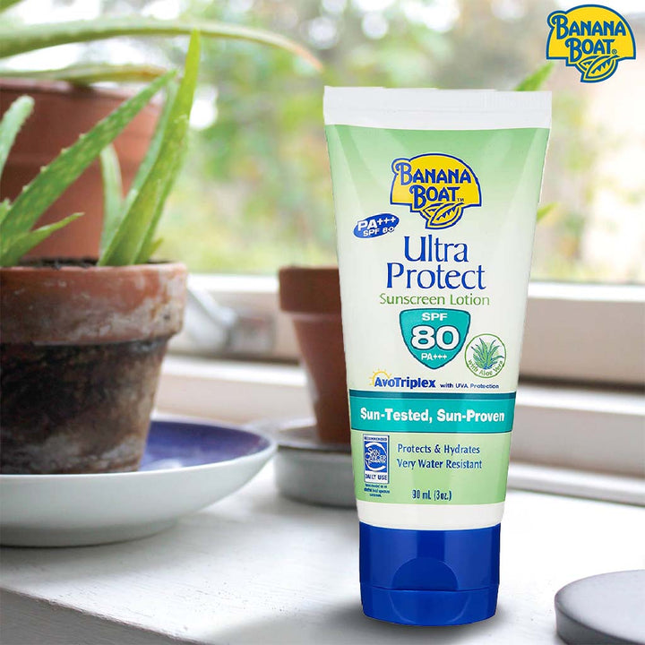 Banana Boat Ultra Protect SPF80 Sunscreen Lotion 90 mL - Easy Pharmacy LLC