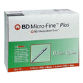 BD Micro-Fine + Syringe 30G × 8 mm 0.5 mL – Sterile Single-Use Syringes, 100 Count