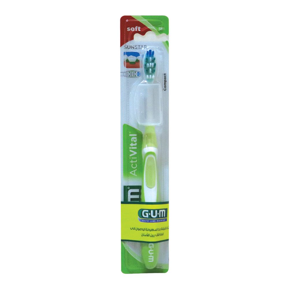 ButlerGum Activital Soft Toothbrush 581M - Easy Pharmacy LLC
