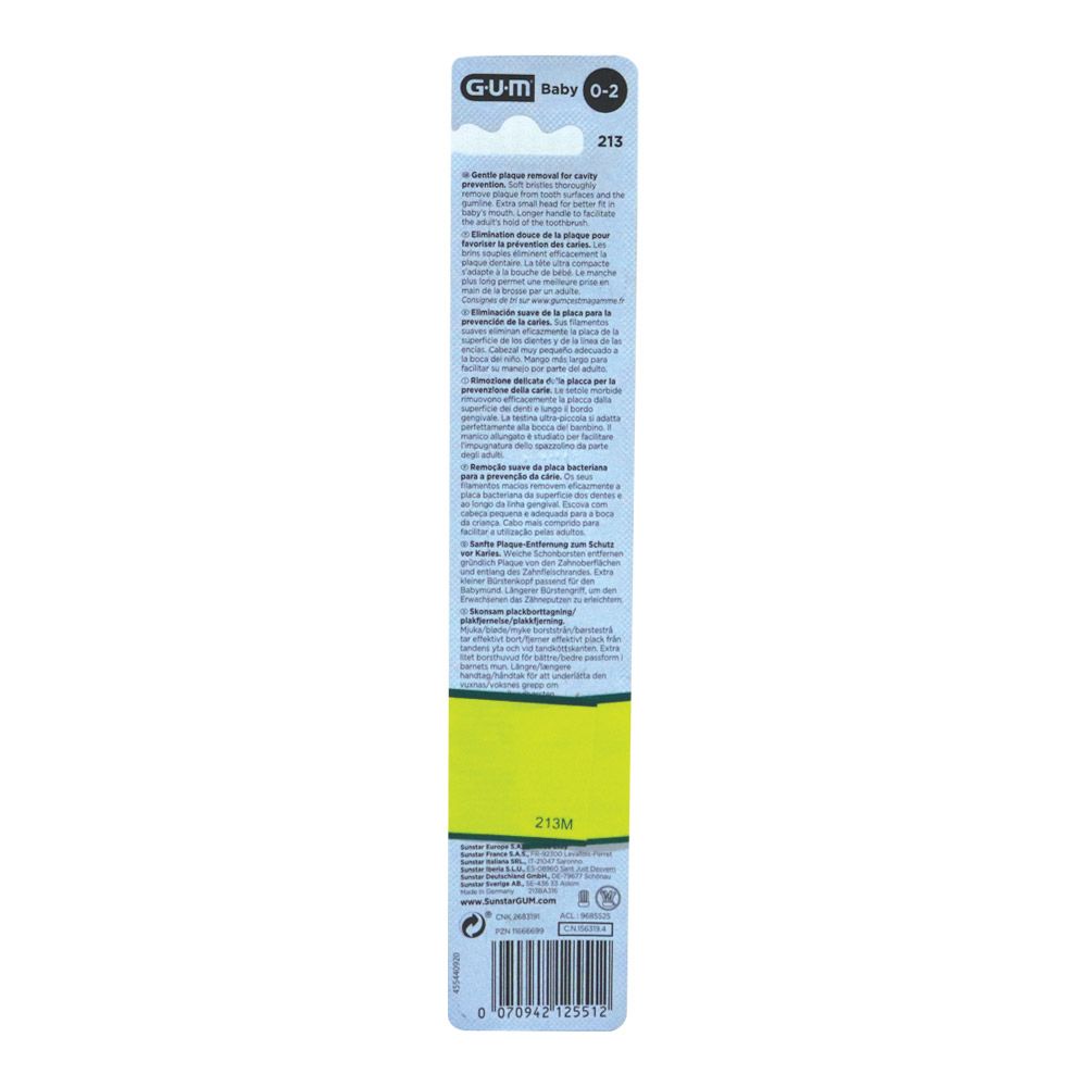 Butler Gum Baby 0-2 Years Tooth Brush 213M - Easy Pharmacy LLC