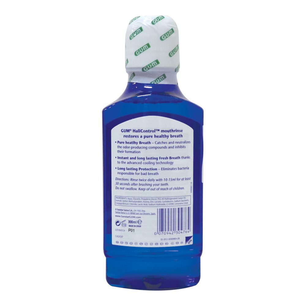 Butler Gum Halicontrol Mouthwash 300 mL - Easy Pharmacy LLC
