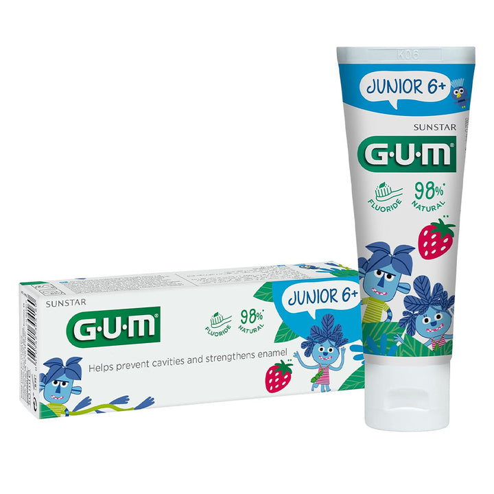 Butler Gum Junior 6+ Gel Toothpaste 50 mL - Easy Pharmacy LLC