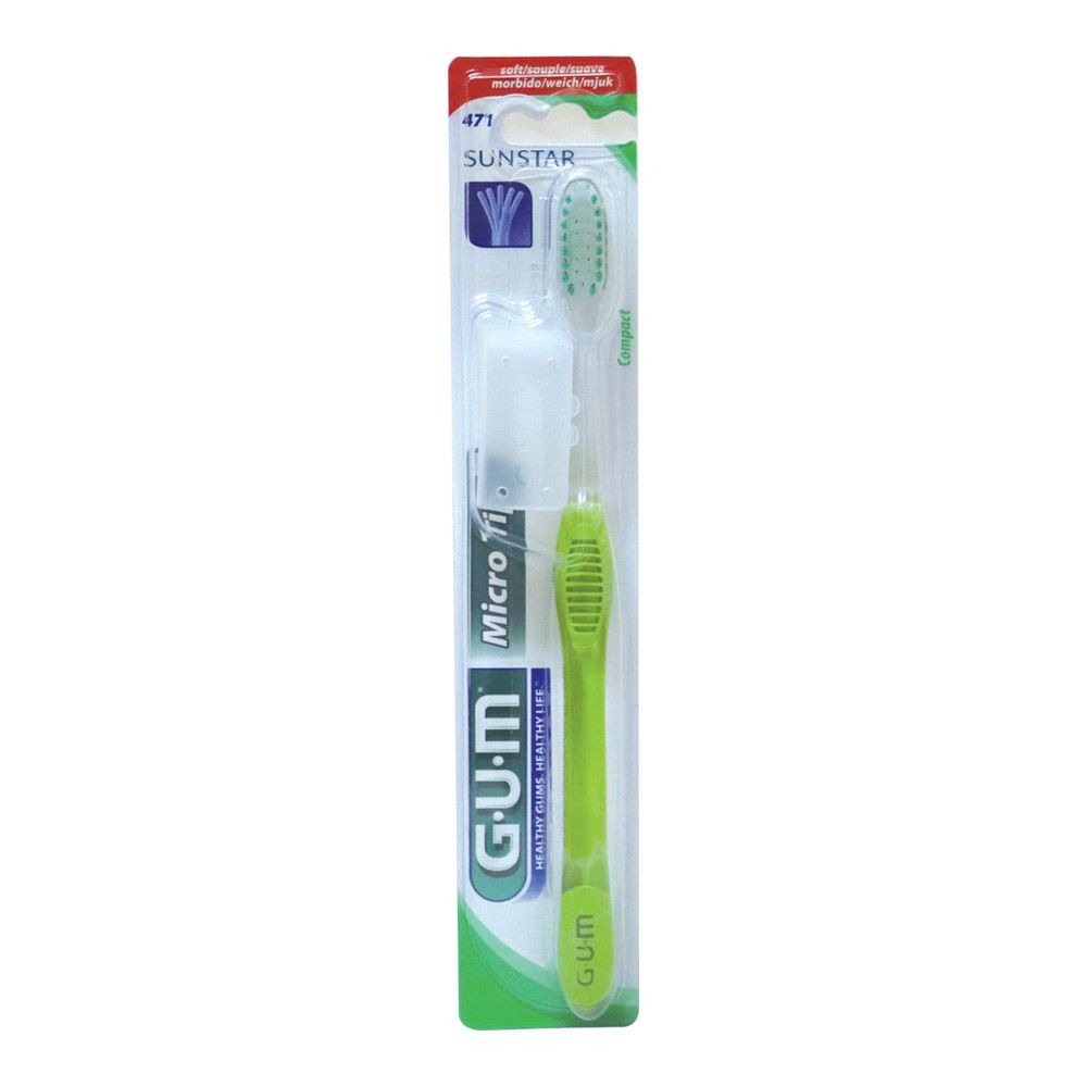 ButlerGum Microtip Compact Soft Toothbrush 471 M - Easy Pharmacy LLC