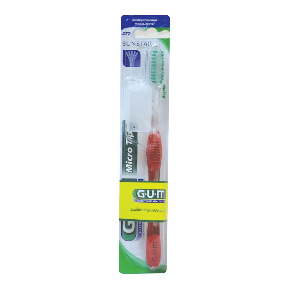 ButlerGum Microtip Medium Regular Toothbrush 472 M - Easy Pharmacy LLC