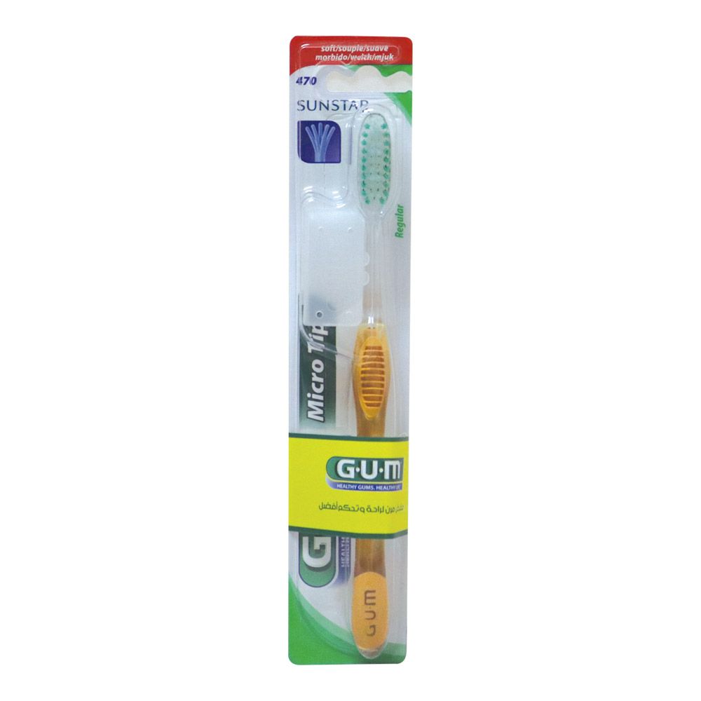 ButlerGum Microtip Soft Regular Toothbrush 470 M - Easy Pharmacy LLC