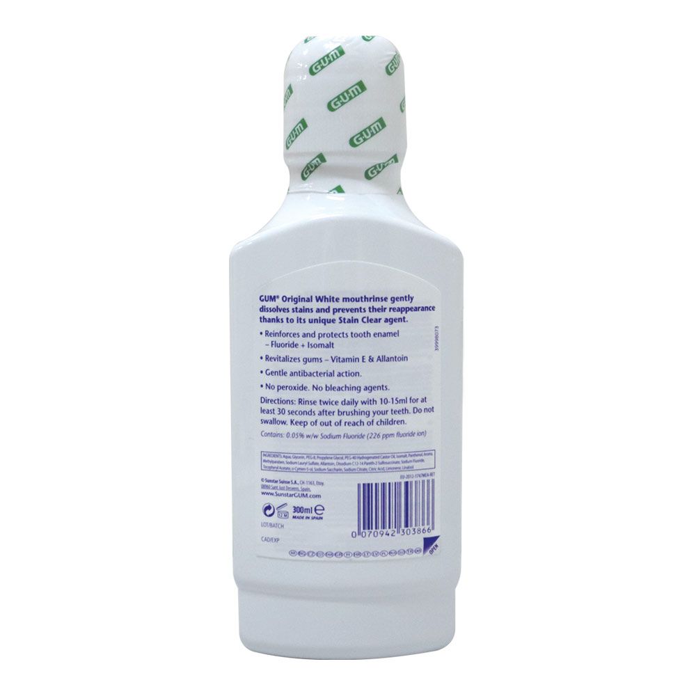 Butler Gum Original White Mouthrinse 300 mL - Easy Pharmacy LLC