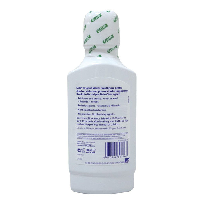 Butler Gum Original White Mouthrinse 300 mL - Easy Pharmacy LLC