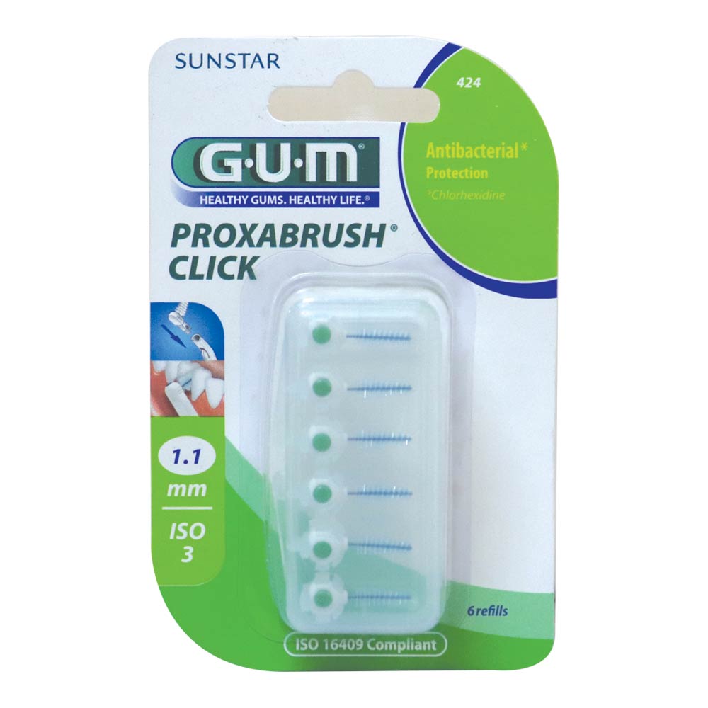 Butler Gum Proxabrush Click Refill 6's 424 M8 - Easy Pharmacy LLC