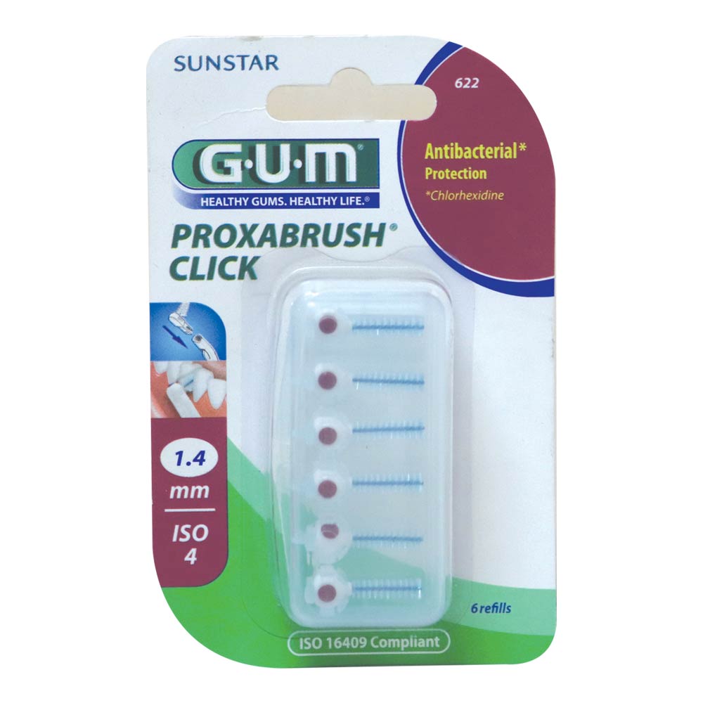 Butler Gum Proxabrush Click Refills 6's 622MB - Easy Pharmacy LLC