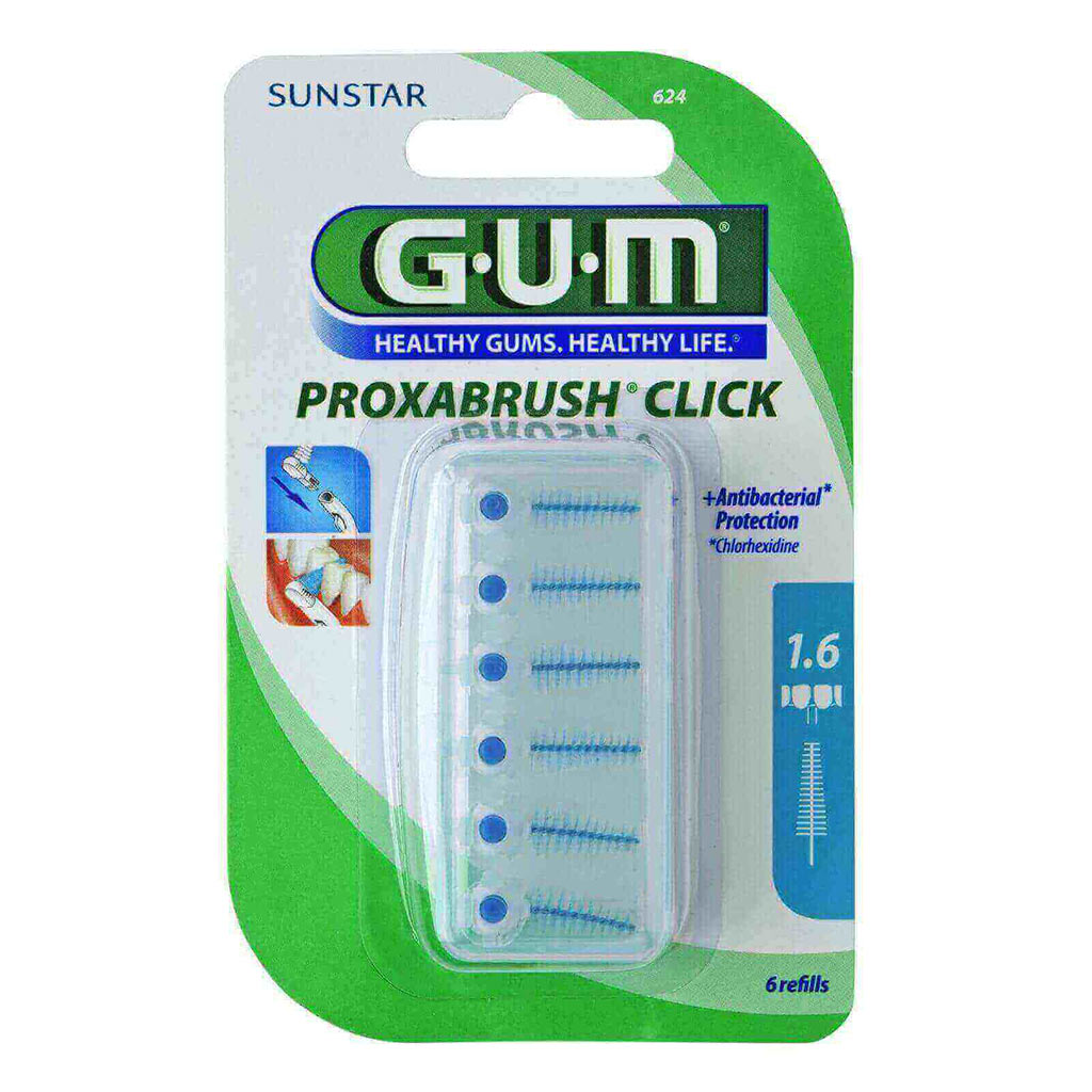 Butler Gum Proxabrush Click Refill 6's 624MB - Easy Pharmacy LLC
