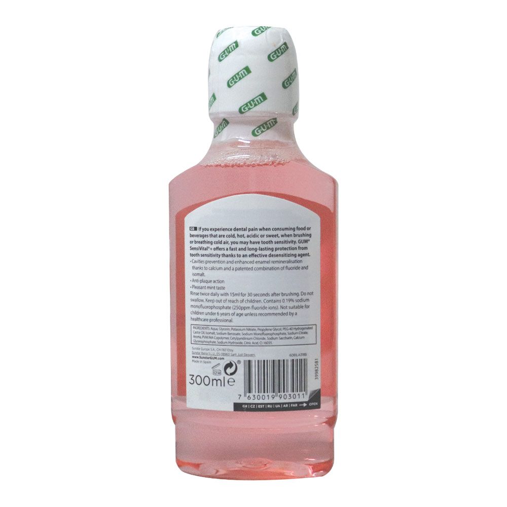 Butler Gum Sensivital Mouthwash 300 mL - Easy Pharmacy LLC