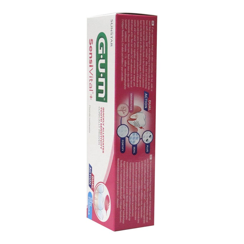 Butler Gum Sensivital Toothpaste 75 mL - Easy Pharmacy LLC