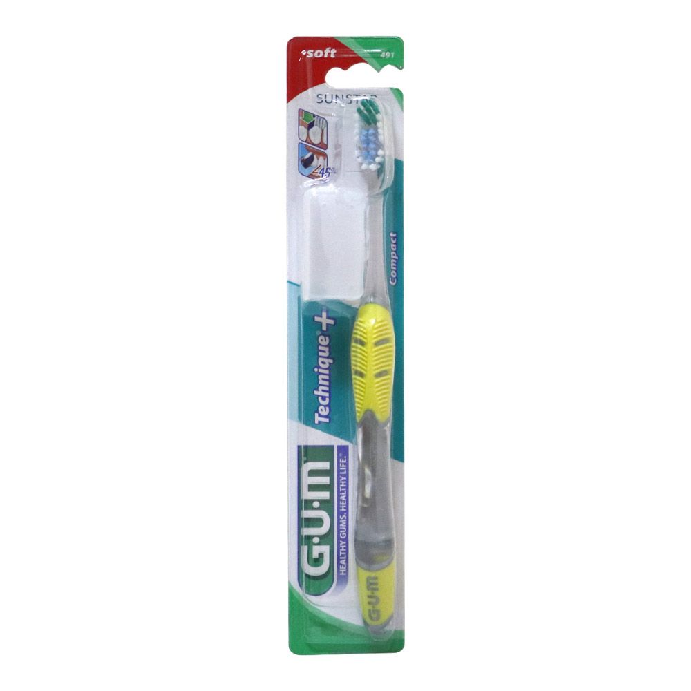 Butler Gum Technique+ Compact Soft Toothbrush 491ME - Easy Pharmacy LLC
