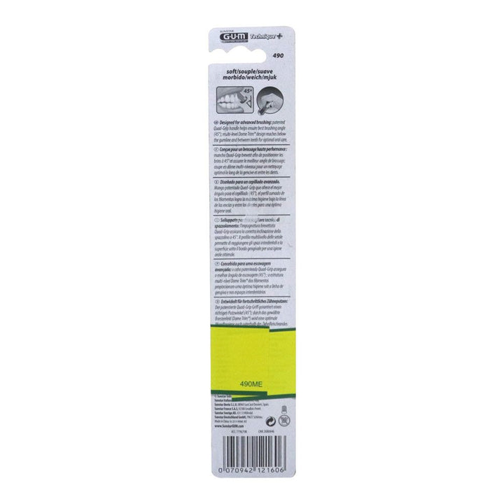 Butler Gum Technique+ Soft Regular Toothbrush 490 ME - Easy Pharmacy LLC