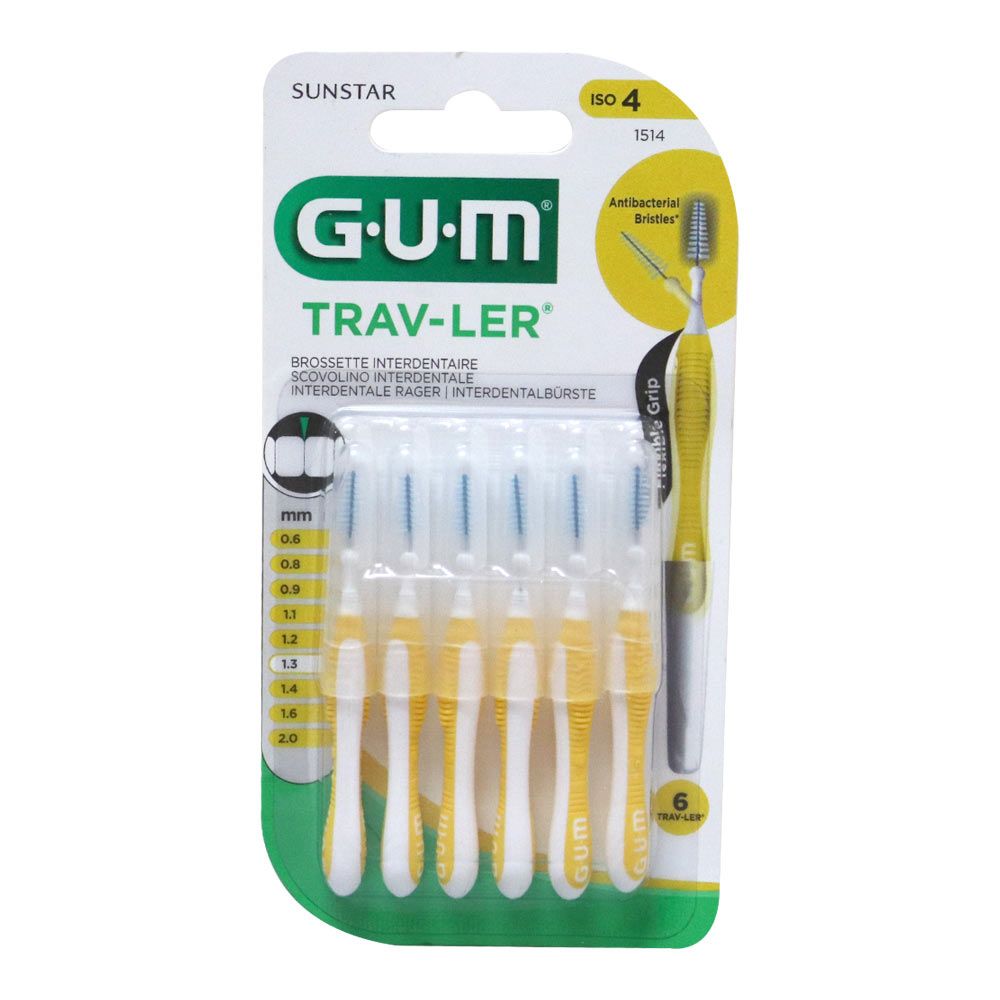 Butler Gum Trav-ler Interdental Brush 1.3 mm 1514 - Easy Pharmacy LLC