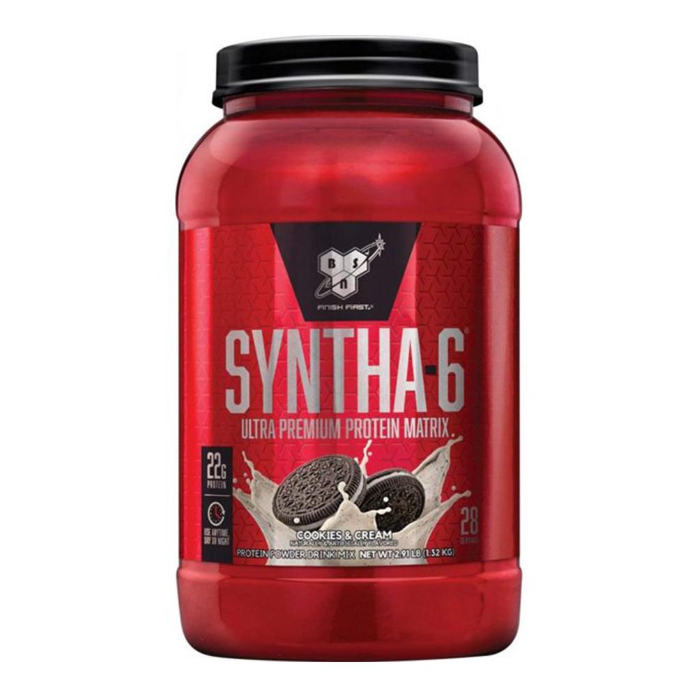 BSN Syntha 6 Protein Powder Cookies & Cream 2.91 Lb - Easy Pharmacy LLC