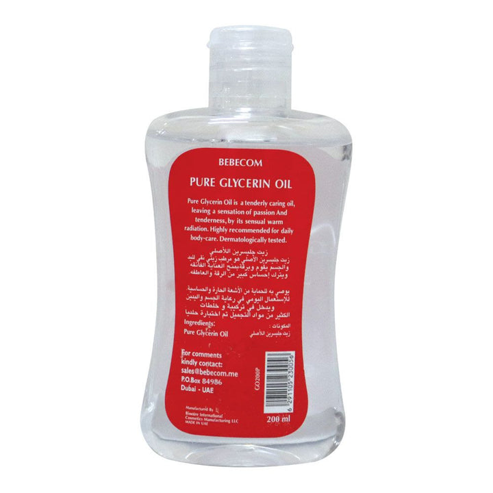 Bebecom Glycerin Oil 200 mL - Easy Pharmacy LLC