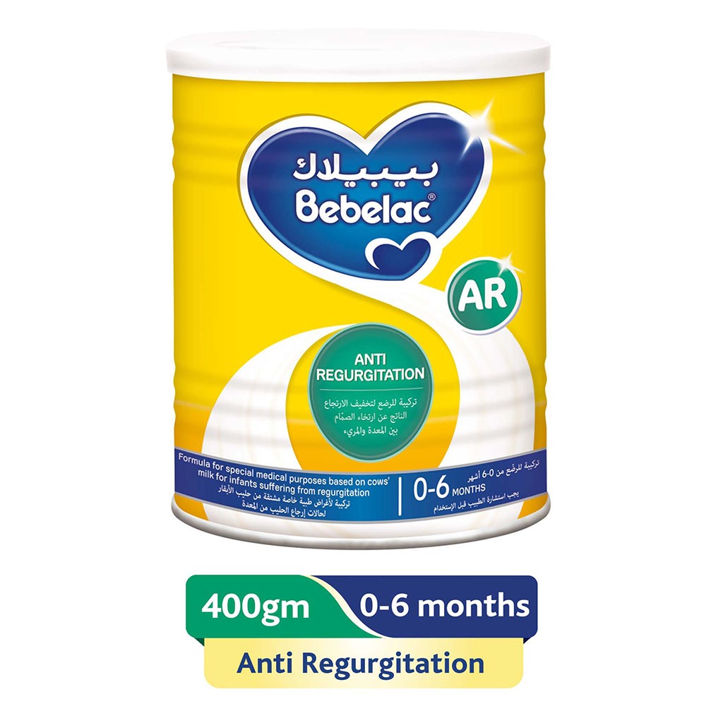 Bebelac AR Anti Regurgitation Infant Milk Formula For 0 To 6 Months Baby 400g - Easy Pharmacy LLC
