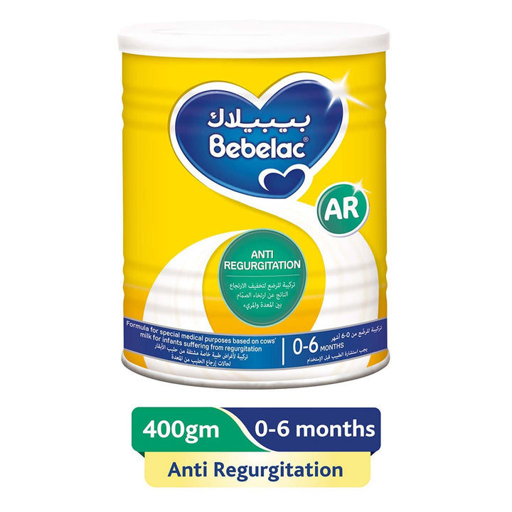 Bebelac AR Anti Regurgitation Infant Milk Formula For 0 To 6 Months Baby 400g - Easy Pharmacy LLC