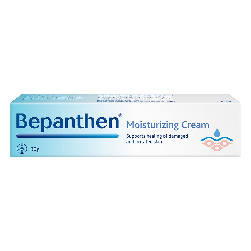 Bepanthen Moisturizing Cream For Dry, Damaged & Irritated Skin 30g - Easy Pharmacy LLC
