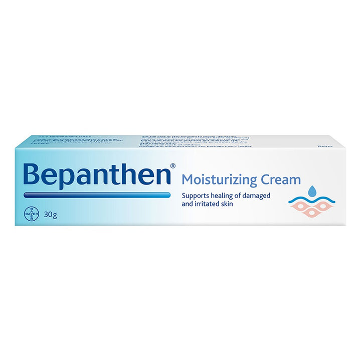Bepanthen Moisturizing Cream For Dry, Damaged & Irritated Skin 30g - Easy Pharmacy LLC