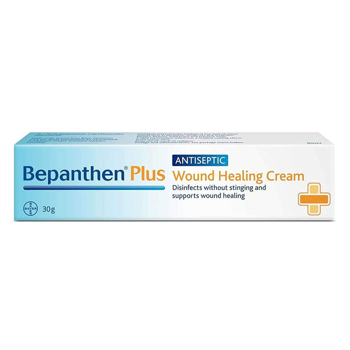Bepanthen Plus Antiseptic Wound Healing Cream 30g - Easy Pharmacy LLC