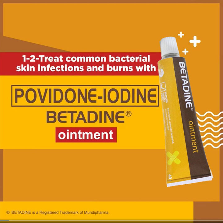 Betadine Ointment With 10% Povidone Iodine 40g