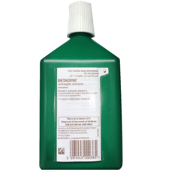 Betadine Povidone Iodine Antiseptic Solution 500ml