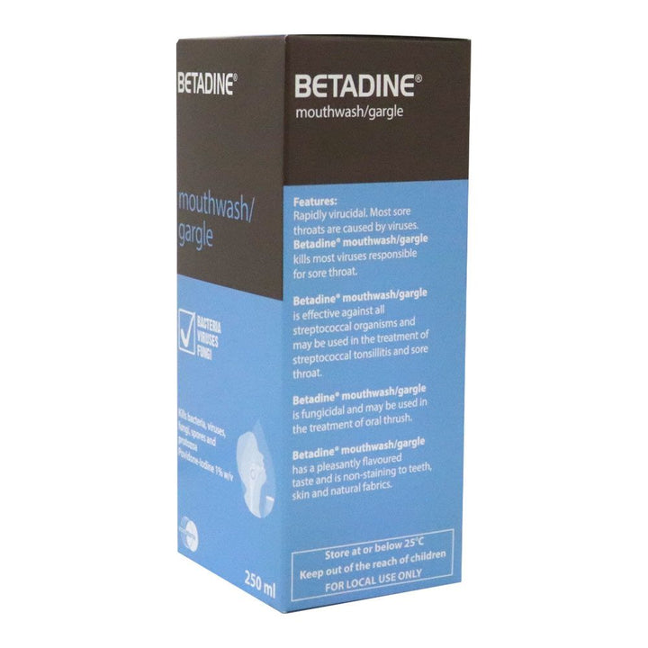Betadine Mouthwash/Gargle 250 mL