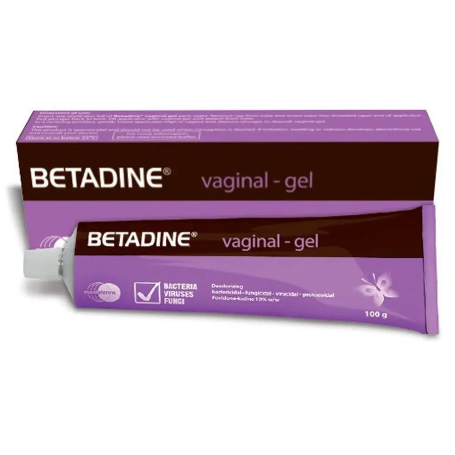 Betadine Vaginal Gel 100 g – Gentle Feminine Hygiene & Daily Freshness Care