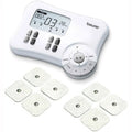 Beurer EM80 Digital TENS EMS Unit With Massage Function And Adjustable Intensity For Personalized Home Therapy
