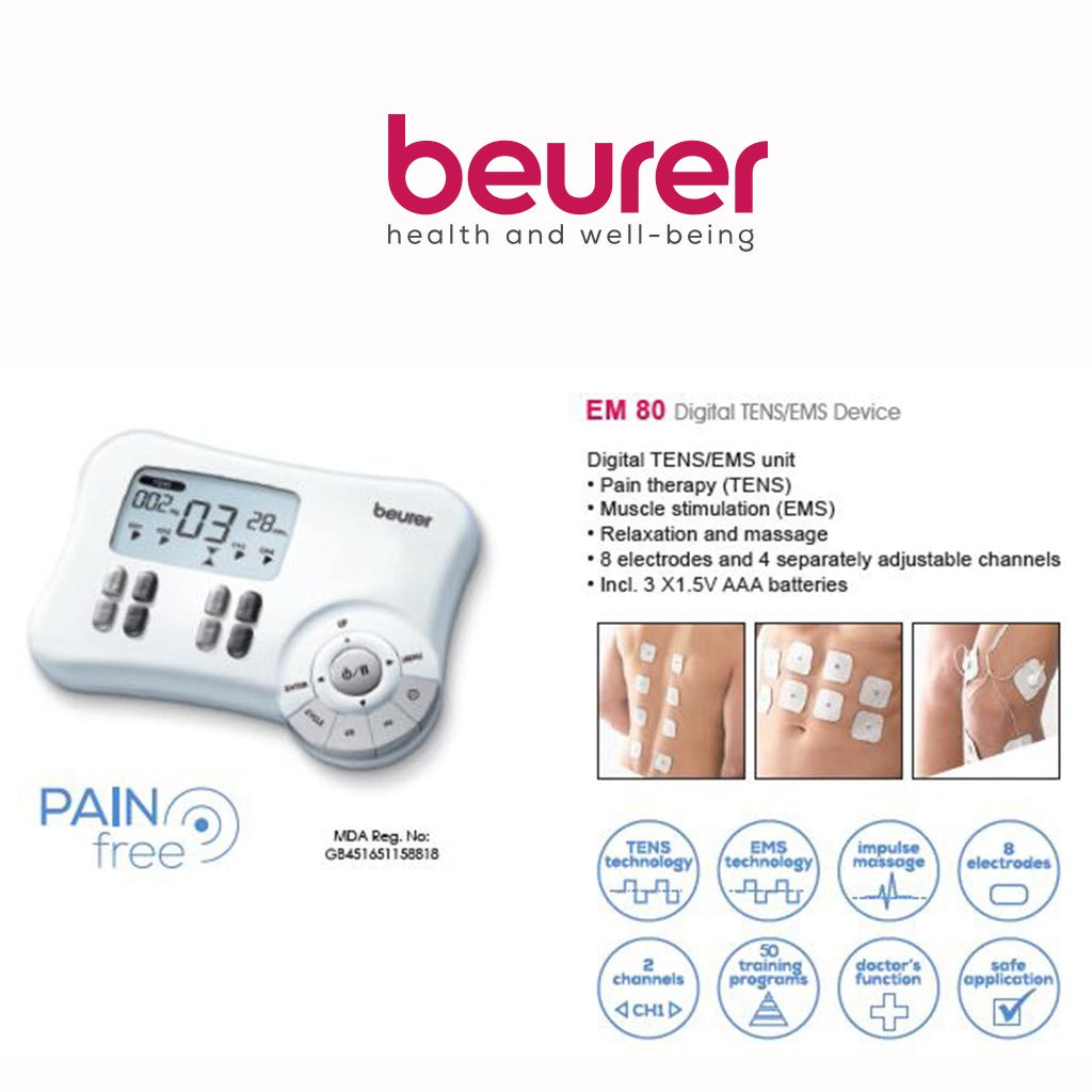Beurer EM80 Digital TENS/EMS Unit - Easy Pharmacy LLC