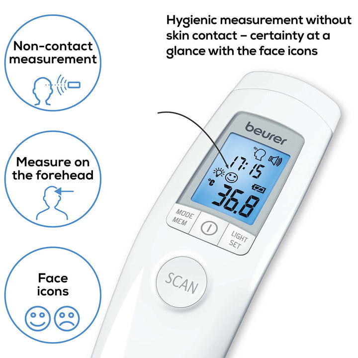 Beurer FT90 Non-Contact Thermometer - Easy Pharmacy LLC