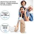 Beurer HA20 Hearing Aid Sound Amplification for Indoor and Outdoor Use 40 dB Max Output 128 dB
