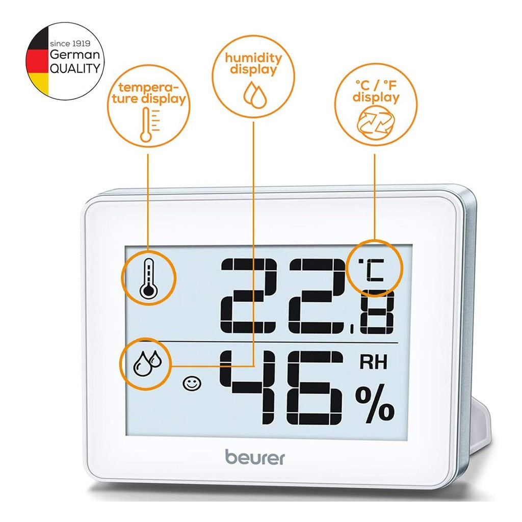 Beurer HM16 Thermo Hygrometer - Easy Pharmacy LLC