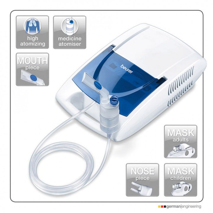 Beurer IH21 Inhalator Nebulizer For Adults and Children - Easy Pharmacy LLC