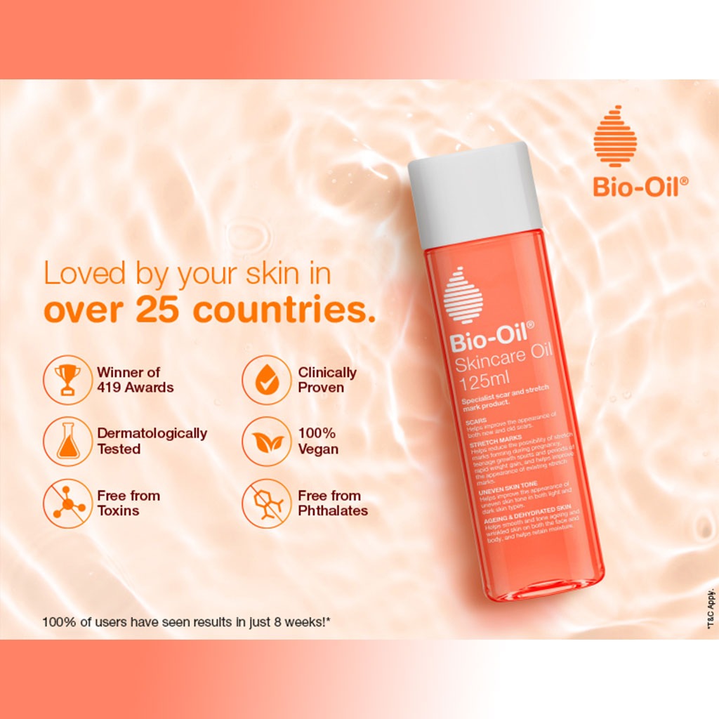 Bio-Oil Skincare Oil For Scars, Stretch Marks and Uneven Skin Tone 125 mL - Easy Pharmacy LLC