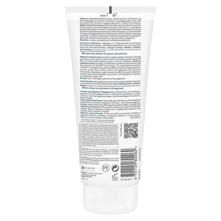 Bioderma Atoderm Intensive Ultra-soothing Balm For Atopic Skin 200 mL - Easy Pharmacy LLC