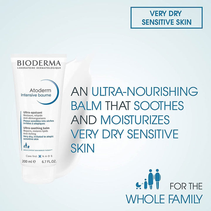 Bioderma Atoderm Intensive Ultra-soothing Balm For Atopic Skin 200 mL - Easy Pharmacy LLC