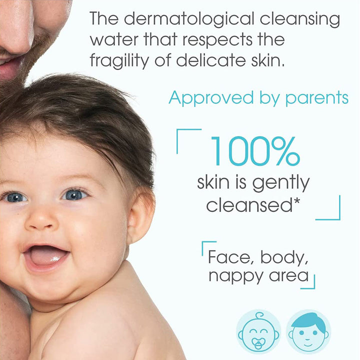 Bioderma ABCDerm H2O Micellar Water Cleanser For Baby & Children 100ml - Easy Pharmacy LLC