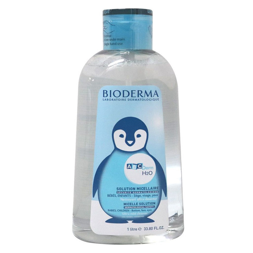Bioderma ABCDerm H2O Micellar Water Cleanser For Baby & Children 1000ml - Easy Pharmacy LLC