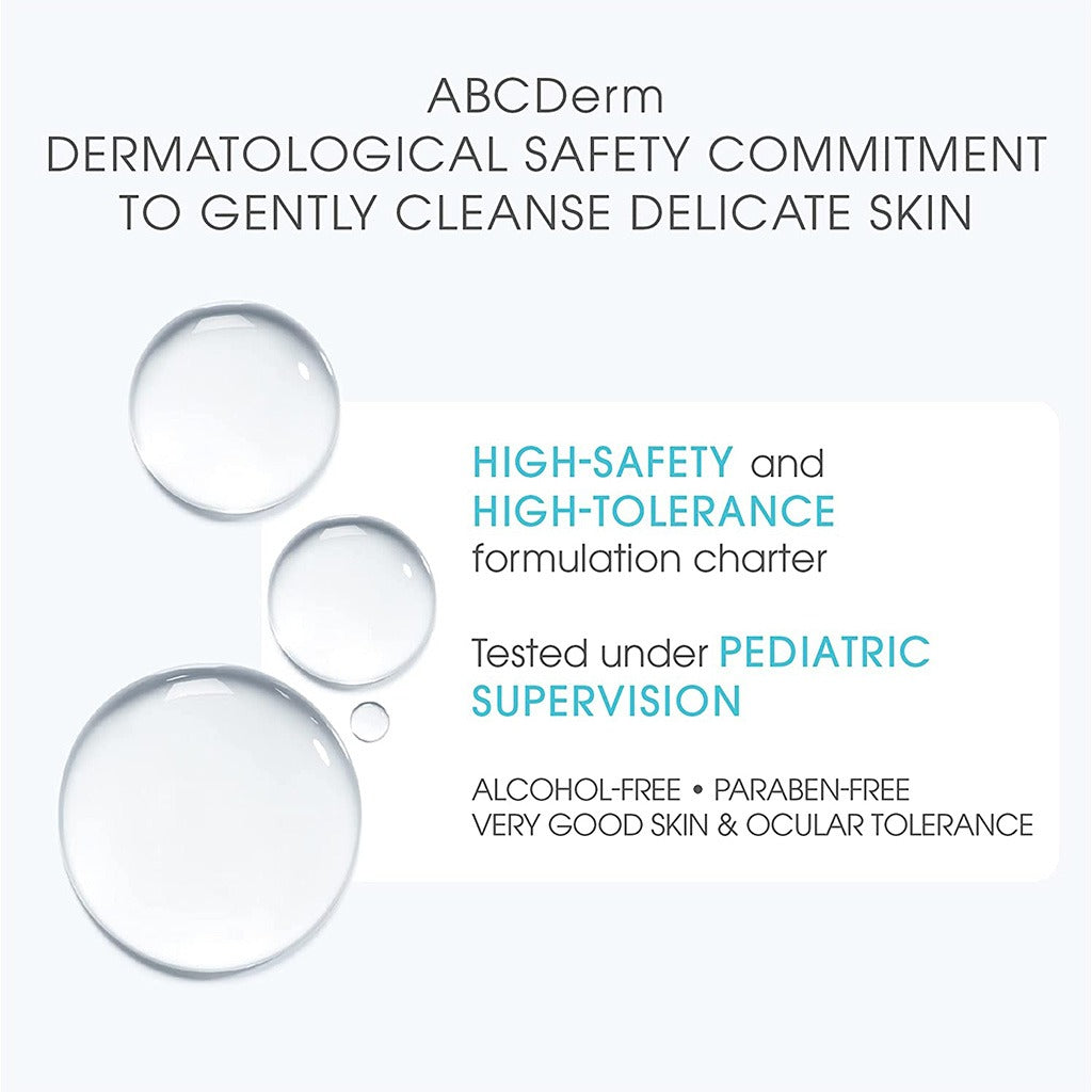 Bioderma ABCDerm H2O Micellar Water Cleanser For Baby & Children 1000ml - Easy Pharmacy LLC