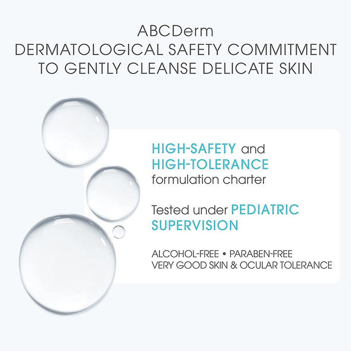 Bioderma ABCDerm H2O Micellar Water Cleanser For Baby & Children 1000ml - Easy Pharmacy LLC