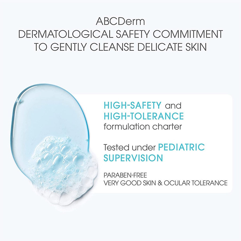 Bioderma ABCDerm Mild Cleansing Foaming Gel For Babies & Children 1 L - Easy Pharmacy LLC