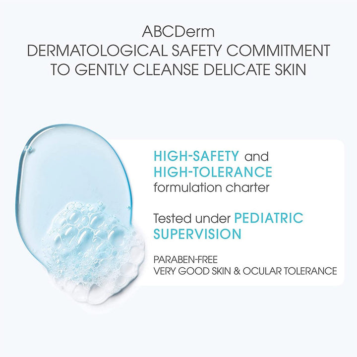 Bioderma ABCDerm Mild Cleansing Foaming Gel For Babies & Children 1 L - Easy Pharmacy LLC