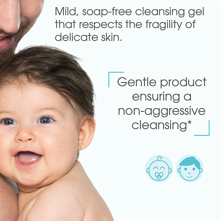 Bioderma ABCDerm Mild Cleansing Foaming Gel For Babies & Children 1 L - Easy Pharmacy LLC