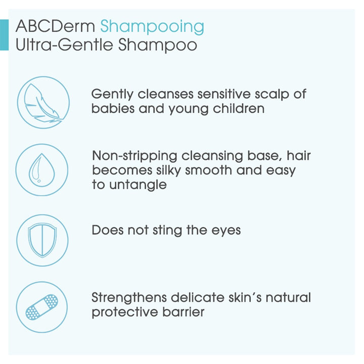Bioderma ABCDerm Gentle Baby Shampoo 200ml - Easy Pharmacy LLC